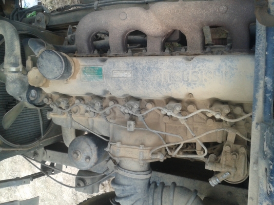 ขายด่วน 10ล้อ MITSUBISHI FN516 -MA เพลาเดียวหางขึ้นรถเกี่ยว และ120ได้ หางผับไฮดรอลิค สภาพสวยคัชชีดี ทะเบียนเต็ม เอกสารพร้อมโอน