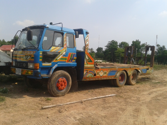 ขายด่วน 10ล้อ MITSUBISHI FN516 -MA เพลาเดียวหางขึ้นรถเกี่ยว และ120ได้ หางผับไฮดรอลิค สภาพสวยคัชชีดี ทะเบียนเต็ม เอกสารพร้อมโอน