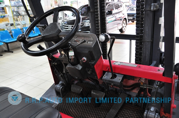 ขายรถโฟล์คลิฟท์มือสอง NISSAN  รุ่น FGJ02-111180 ราคา 325,000 บาท นำเข้าจากประเทศญี่ปุ่น 100\% ไม่เคยใช้งานในไทย