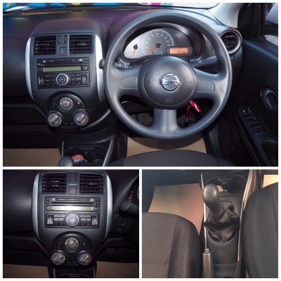 NISSAN ALMERA 1.2 เกียร์MT ปี2012 โทร 098-919-0195 ดาวค่ะ