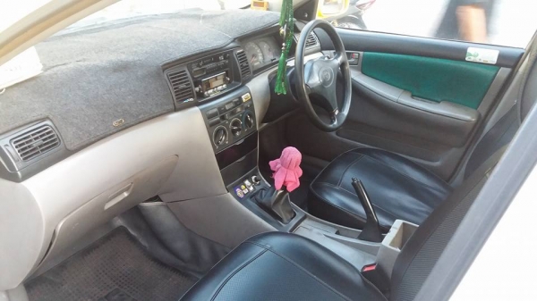 ..ขายด่วน49,000บาทเครื่องเดิม3ZZ-ก๊าซNgvถัง68Lit.+น้ำมันจูนE20มาแล้วใช้ได้ทั้ง2ระบบเครื่องเกียร์สมบูรณ์แอร์หนาวภายในสะอาดอุปกรณ์ครบพร้อมแม็กก้างปลาซิ่งขอบ15"ช่วงล่างเยี่ยมแน่นเลี้ยงซ้าย/ขวาไม่มีดังพร้อมวิ่งหลบหาเงินหรือรายได้พิเศษหลังเลิกงานครับสนใจโ