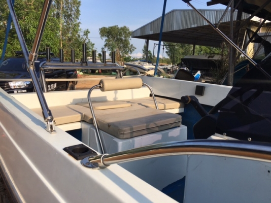 สำราญ มารีน ขายเรือไฟเบอร์กลาส18ฟุต ใหม่