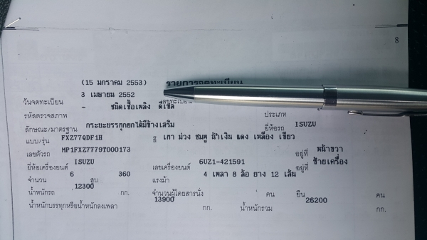 ขายรถพ่วง 24 ล้อ แม่-ลูก กระบะเนียมคอกเกษตรดั้ม อู่.ซี ที ทรัค ISUZU 360 ปี.52 รถสวย ราคา.2550000 ต่อรองกันครับ