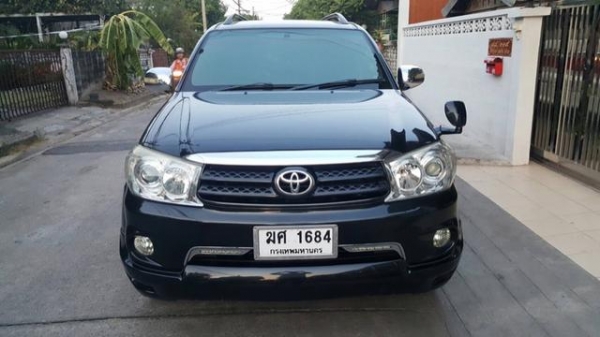 05 Toyota fortuner 2700 V 4x4 โฟลวิล LPG บิลซิล 2 ระบบ รถสวยไม่มีชน แต่งโฉม 2