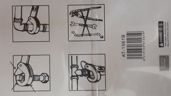 ประแจเอนกประสงค์ 1ชุด2ตัว