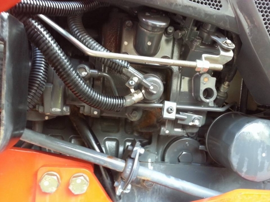 คูโบต้า L3008 4 WD ใบมีดดันหน้าตราช้าง