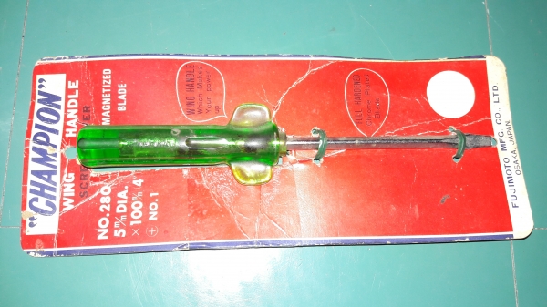 ขายไขควงปากแบนCHAMPION Made in Japan.งานใหม่เก่าเก็บ