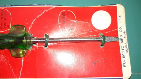 ขายไขควงปากแบนCHAMPION Made in Japan.งานใหม่เก่าเก็บ