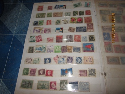 อัลบั้มแสตมป์ต่างประเทศยกเล่มครับ