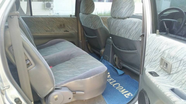 รถบ้านแท้ 100\% TOYOTA SPORT RIDER 3.0 ปี 43 เกียรธรรมดา พวงมาลัยเพาเวอร์ กระจกไฟฟ้า