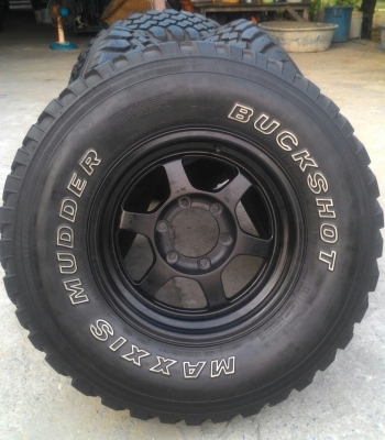 ขายล้อ TE 37 X พร้อมยาง Mud 265/75/16 ขายล้อ TE 37 X พร้อมยาง Mud 265/75/16