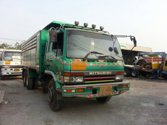 ขายFUSO 627M6  ,2เพลา ,ดั้ม, เครื่อง260แรง เทอร์โบอินเตอร์(ยางใหม่10เส้น)