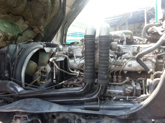 ขายFUSO 627M6  ,2เพลา ,ดั้ม, เครื่อง260แรง เทอร์โบอินเตอร์(ยางใหม่10เส้น)