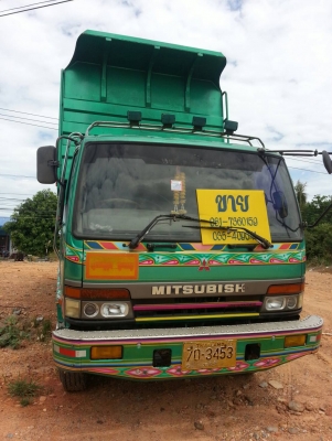 ขายFUSO 627M6  ,2เพลา ,ดั้ม, เครื่อง260แรง เทอร์โบอินเตอร์(ยางใหม่10เส้น)