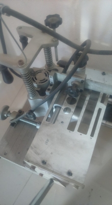 ขายเเท่นตัด 10 นิ้ว พร้อมใบ มือสอง เครื่องบาก ก๊อบปี้ ราวเตอร์ เจาะรูกุญเเจ