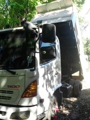 รถฮีโน่ 6 ล้อดั้ม FC9J 150 แรงม้า. ปี 55.  ( รถวิ่ง 14x,xxx กม. )      สนใจติดต่อ  081 - 6079515