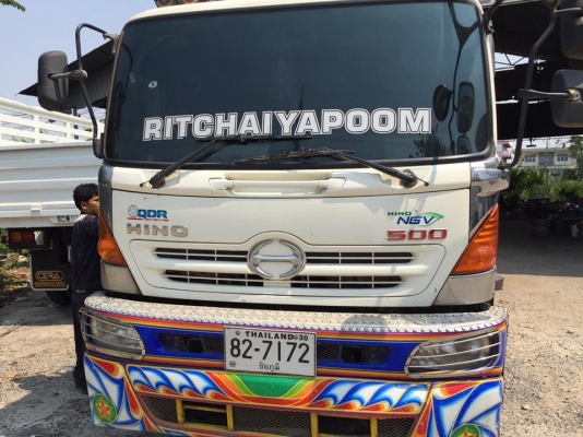 ขาย HINO FM2P P11CVU 380 CNG แรงดั้ม ปี 55