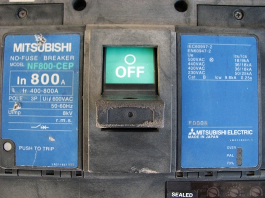 เบรกเกอร์มิตซู 800A