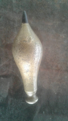 ขายลูกดิ่งทองเหลืองงานเก่าขนาด350กรัม ขายลูกดิ่งทองเหลืองงานเก่าขนาด350กรัม