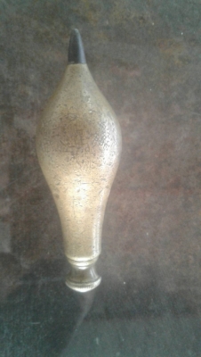 ขายลูกดิ่งทองเหลืองงานเก่าขนาด350กรัม