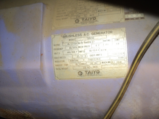 AIRMAN SDG45S # 1133-3A30491