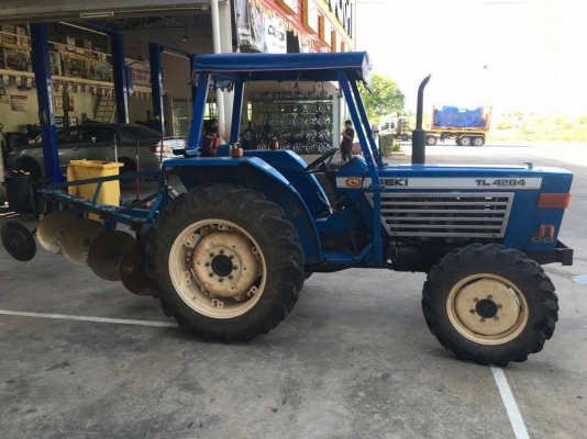 รถไถ ISEKI TL4201 + ผาน4 สภาพนางฟ้า มีลิ้ง youtube ครับ