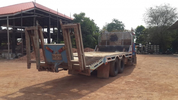 ขายด่วน10ล้อเทเลอร์หัวยาวเครื่องEH700 เกียร์HO เบรคธรรมดา พร้อมใช้เอกสารพร้อมโอน