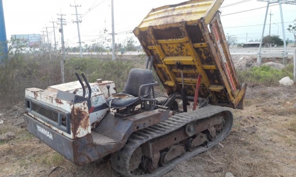 รถบรรทุก ดั๊มเปอร์ YANMAR: C25R แบบตีนตะขาบ เครื่องดีเซล 3 สูบ แทรคยาง