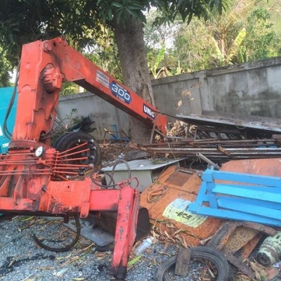 ขายเครนยูนิค 3 ตันสภาพเดิมๆ พร้อมใช้งานได้เลยครับ