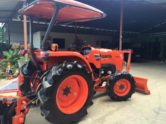 ขายรถไถ Kubota L3608(4WD) พร้อมใบมีดและผานพรวนLCSใหม่ รถสวยพร้อมใช้งาน