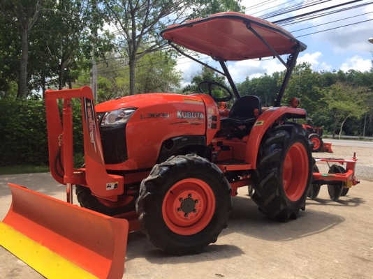 ขายรถไถ Kubota L3608(4WD) พร้อมใบมีดและผานพรวนLCSใหม่ รถสวยพร้อมใช้งาน
