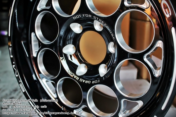 WELD2 EMOTION-R ขอบ18 หน้า9.5 หลัง10.5 6H1397 ราคาพิเศษ