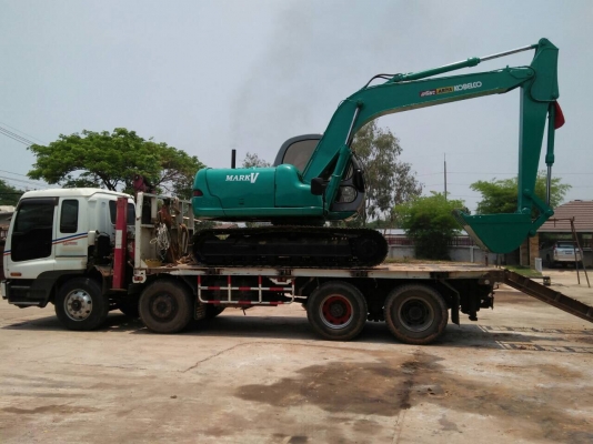 Kobelco120 m5 ไฟฟ้าเต็ม เครื่องดี แทรคดี โซ่เต้ม ภายในสวย