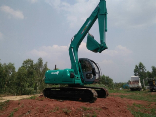 Kobelco120 m5 ไฟฟ้าเต็ม เครื่องดี แทรคดี โซ่เต้ม ภายในสวย