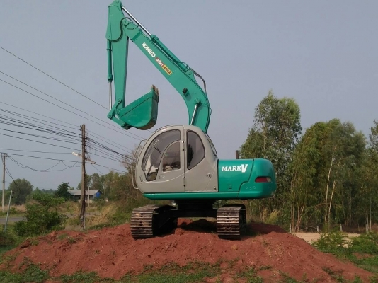 Kobelco120 m5 ไฟฟ้าเต็ม เครื่องดี แทรคดี โซ่เต้ม ภายในสวย