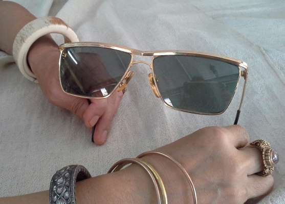 แว่นตาผู้พิทักษ์สันติราษฎร์  ตัวจริง!  POLICE Vogart Line handmade Italy