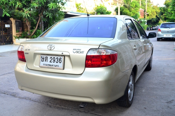 ปี04 vios 1.5E AUTO มือเดียว ป้ายแดง