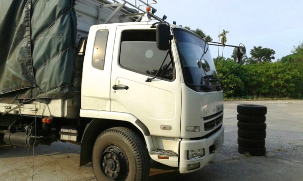 รถมิตซู 6 ล้อ ( ไม่ดั้ม )  240 แรงม้า. ปี 53. ( ยูโร 3. )   สนใจติดต่อ  081 - 6079515