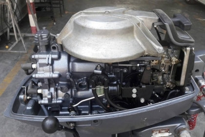 ขาย เครื่องเรือ YAMAHA 20HP เก่าญี่ปุ่นสภาพสวย 32,000