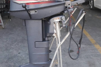 ขาย เครื่องเรือ YAMAHA 20HP เก่าญี่ปุ่นสภาพสวย 32,000