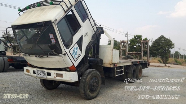 ขายด่วน รถบรรทุก 10 ล้อ MITSUBISHI FUSO 527MA / 1 เพลา พร้อมใช้งาน ราคาสุดคุ้ม
