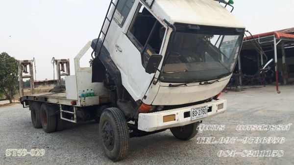 ขายด่วน รถบรรทุก 10 ล้อ MITSUBISHI FUSO 527MA / 1 เพลา พร้อมใช้งาน ราคาสุดคุ้ม