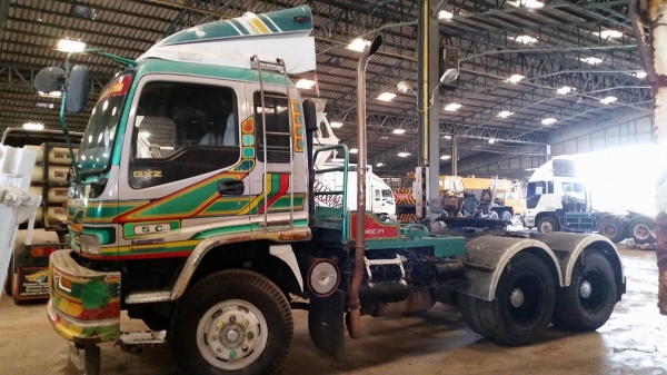 ISUZU DECA 270 แรงม้าหัวลาก ปี 42 ยูโรวัน ใช้น้อย