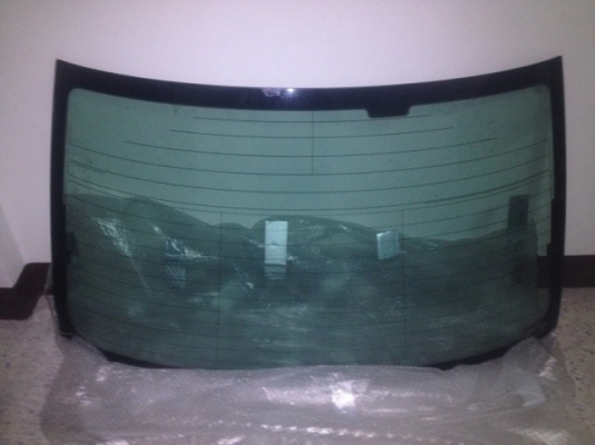 กระจกหลังชาเขียวมีไล่ฝ้า CIVIC ไดเเมนชั่นเก่าญี่ปุ่นสภาพดี