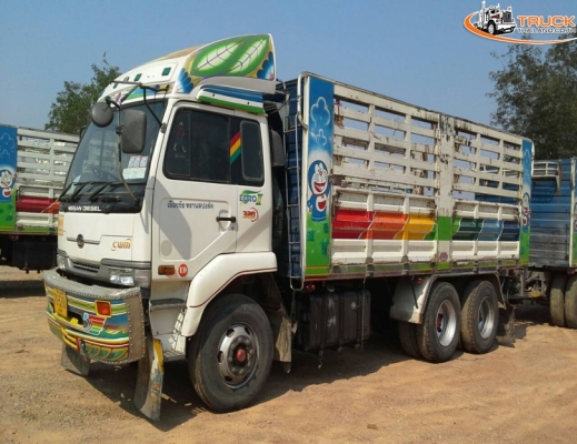 ฟรีดาวน์ รถพ่วงไม่ดั๊มพ์/NISSAN/รุ่นCWM/320แรงม้า/ปี52