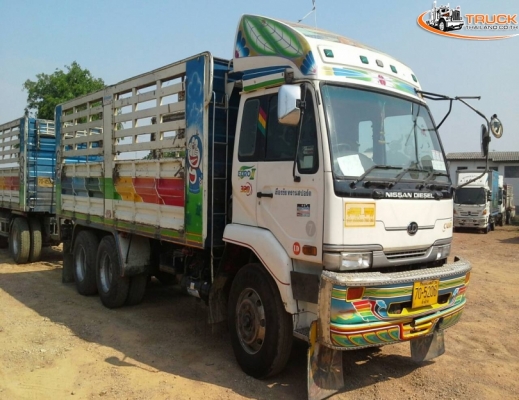 ฟรีดาวน์ รถพ่วงไม่ดั๊มพ์/NISSAN/รุ่นCWM/320แรงม้า/ปี52