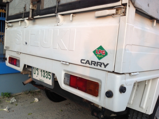 ซูซูกิ แครี่ปิคอัพ ปี 2008  เจ้าของเดียวตั้งแต่ป้ายแดง สีเดิมๆ