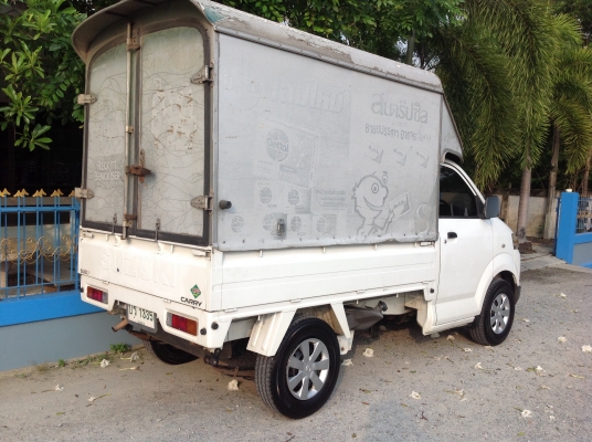 ซูซูกิ แครี่ปิคอัพ ปี 2008  เจ้าของเดียวตั้งแต่ป้ายแดง สีเดิมๆ