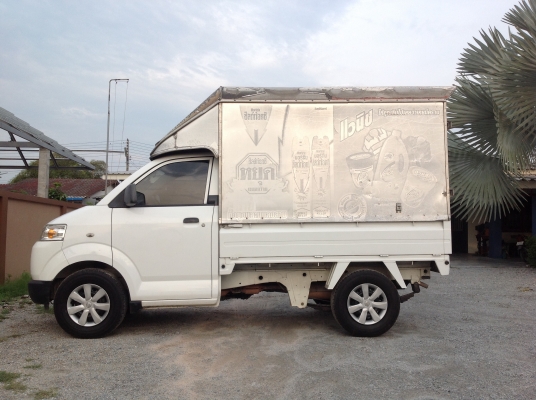 ซูซูกิ แครี่ปิคอัพ ปี 2008  เจ้าของเดียวตั้งแต่ป้ายแดง สีเดิมๆ