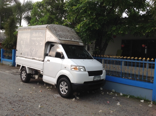 ซูซูกิ แครี่ปิคอัพ ปี 2008  เจ้าของเดียวตั้งแต่ป้ายแดง สีเดิมๆ